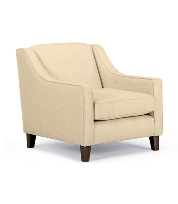 Brayden One Seater Sofa (Light Grey) –