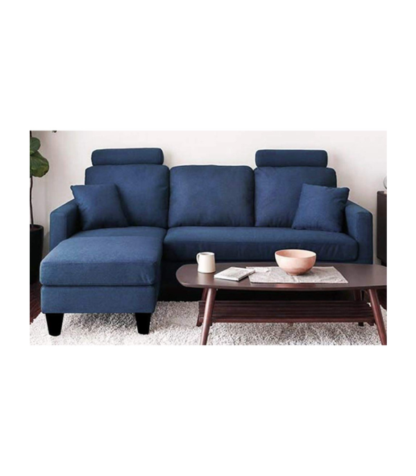 Ashley Four Seater Sectional Sofa (Blue)