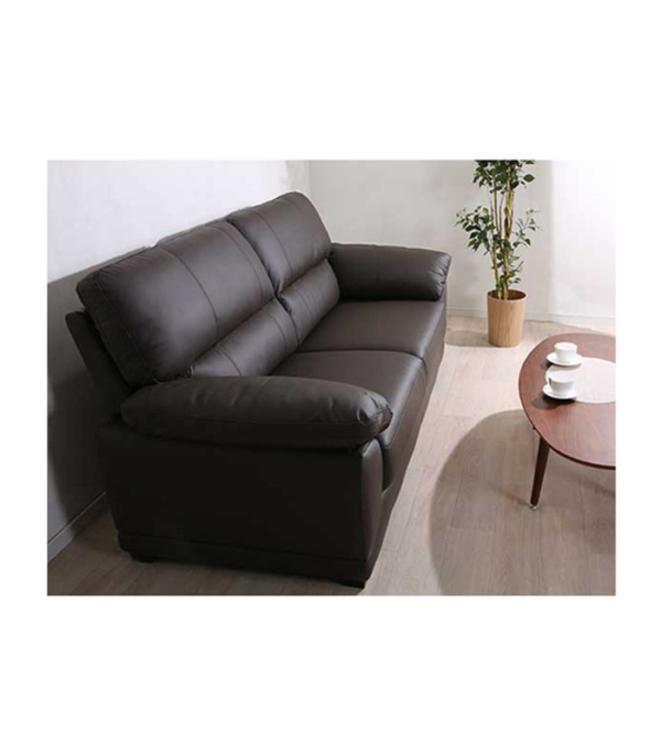 Barette Three Seater Sofa - (Brown)