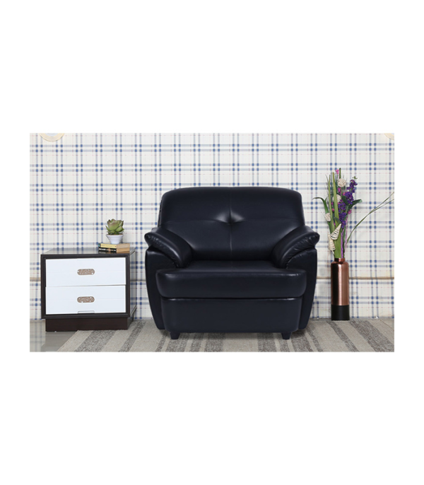 Boston One Seater Sofa -(Black)