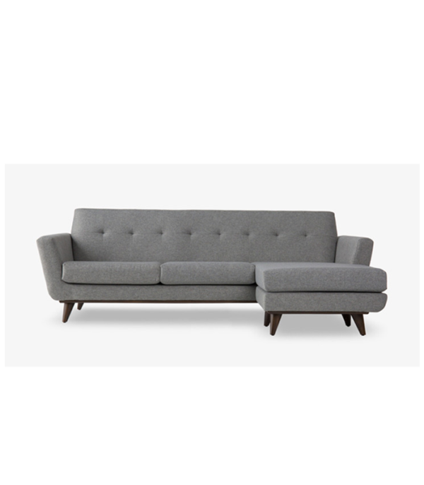 Brayden Four Seater Reversible L Shape Sofa (Light Grey)