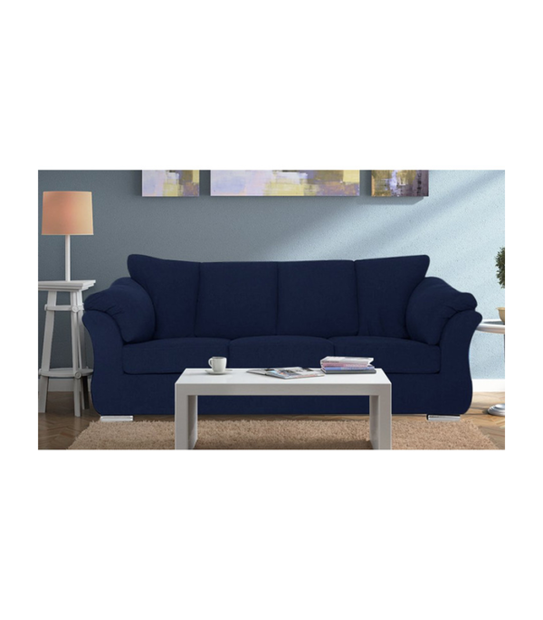 Carina Three Seater Sofa (Dark_Blue)