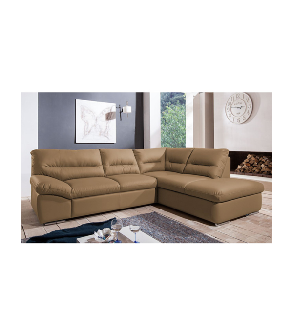 Casario L shape 5 seater Sofa (RHS) (Camel)