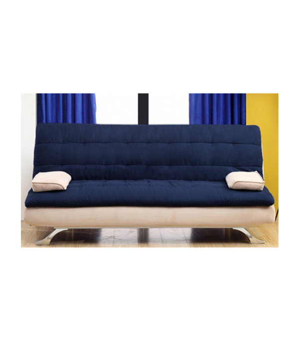 Cosy Supersoft Sofa Bed (Dark_Blue)