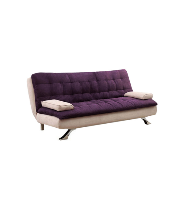 Cosy Supersoft Sofa Bed (Dark_Purple)