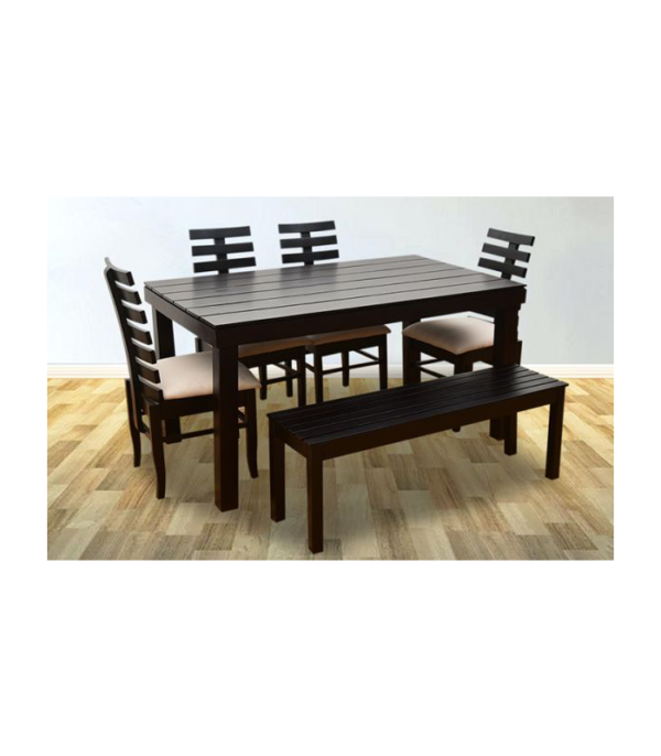 Grace 6 Seater Dining Table Set with Bench