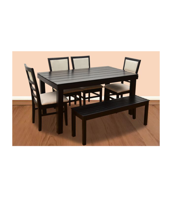 Sophia 6 Seater Dining Table Set with Bench
