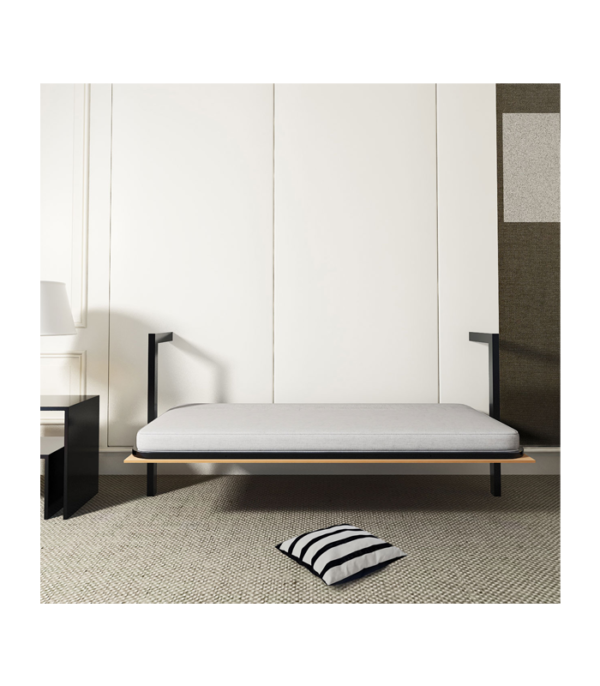 Olyan Horizontal Wall Mounted Folding Single Bed with 3.5″ Mattress