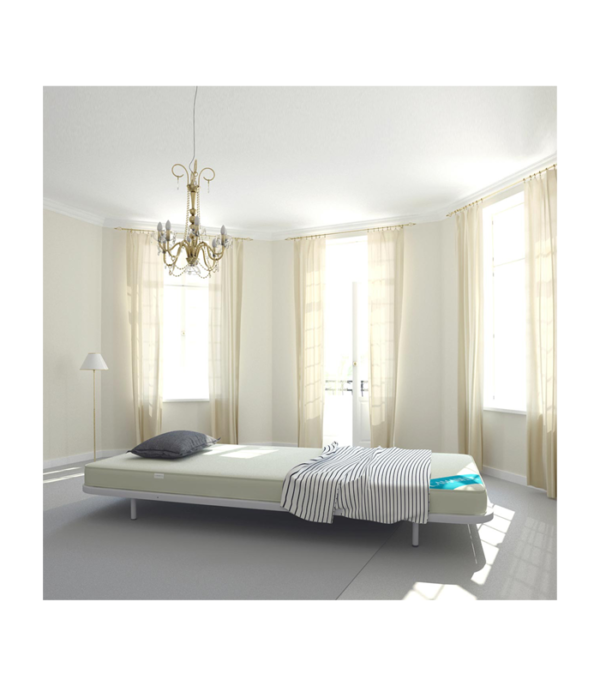Zen Single Bed with 5″ Mattress (Black)